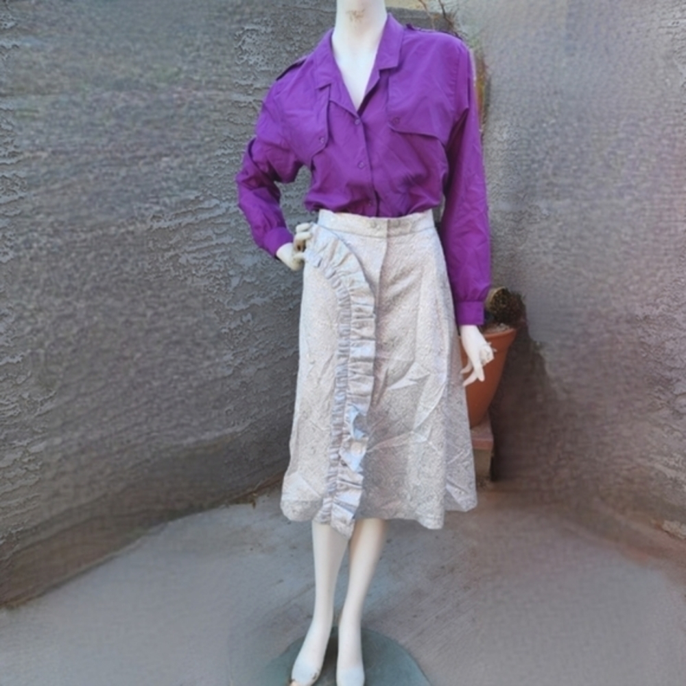 Vintage Diane von Furstenberg Blouse - Picture 1 of 10